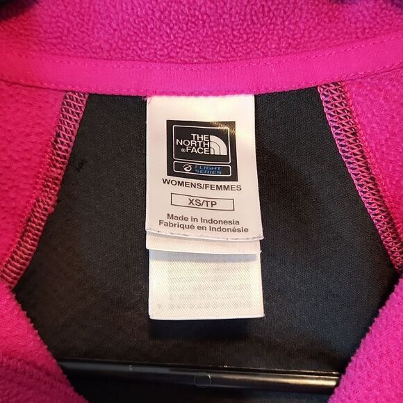 The North Face Vapor Wick Flight Ser 1/2 Zip Fleece Thumb Hole Women's Sz XS/TP - Picture 5 of 14